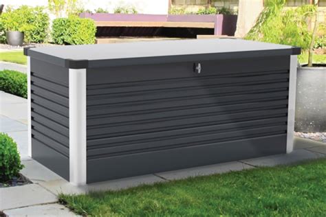 lockable metal weatherproof storage box